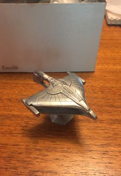 Rawcliff Romulan Warbird Star Trek collectible tng