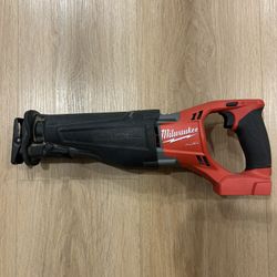 Milwaukee Sawzall 18 V. Used couple times. Tool Only.  In Tarzana.
