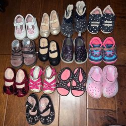 Baby Girls Shoes Size 4c 