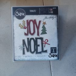 Tim Holtz Sizzix Alterations Thinlets Dies - Big Tidings