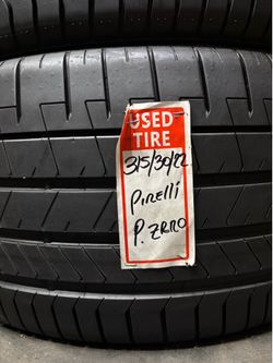 315/30/22 PIRELLI P ZERO (1 TIRE ONLY USED)