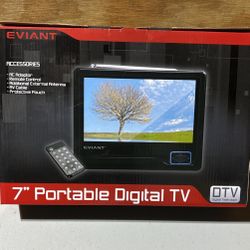 7” PORTABLE DIGITAL TV