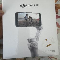 DJI OM 4 SE - 3-Axis Smartphone Gimbal Stabilizer with Tripod, Magnetic Design, Portable and Foldable, ActiveTrack 3.0, Story Mode, Vlogging Stabilize