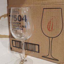 NEW Libbey 7504 Vina 18.5 oz. Tall Wine Glasses Clear Glasses Glass Restaurant Quality Lot of 11 