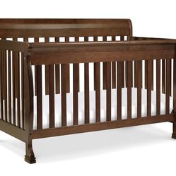 DaVinci Kalani 4-in-1 Convertible Baby Crib with Wooden Toddler Bed, Daybed & Full-Size Bed Conversion - Easy to Assemble & GREENGUARD Gold Certified 