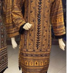Women Three Piece Lawn Fancy Dress For Eid
