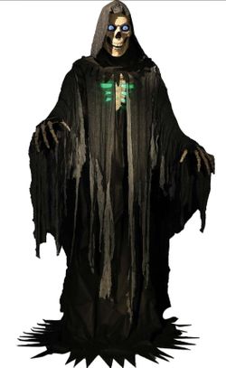 Seasonal Visions Towering Reaper Animated Prop 10' Halloween Animatronic Lifesize Animatrónico