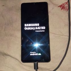 BRAND NEW 5G Samsung Galaxy A42 - 128 Gig memory, 6 months service