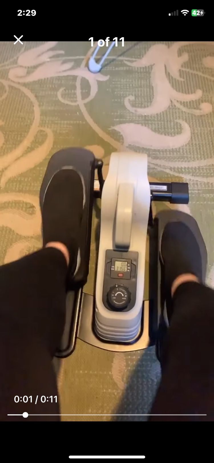Under Desk Exerciser Pedaler