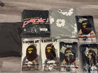 bape sp5der and denim