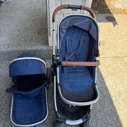 Mompush Stroller And Bassinet 