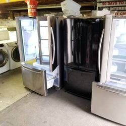 Blow Out Sale Warehouse Full Of Nice Like Brand New Washer Dryer Fridge Stove Oven Stackable Free Warranty Only 65for Financing 90day TO Pay 