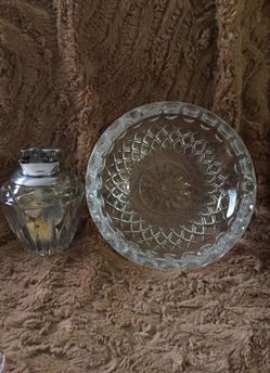 Princess House Lighter/Ash Tray set