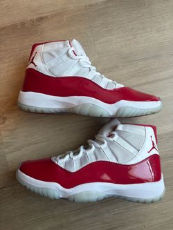 Air Jordan 11 Retro Cherry Red White