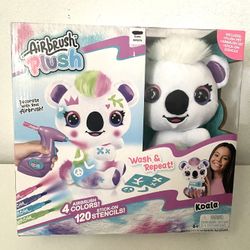 Canal Toys Personalize Airbrush Plush Large Puppy! Decorate, wash, Repeat!