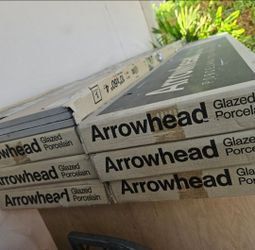 Arrowhead Glazed Porcelain/Cash Only