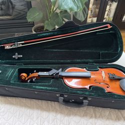 1/4 size beginner violin