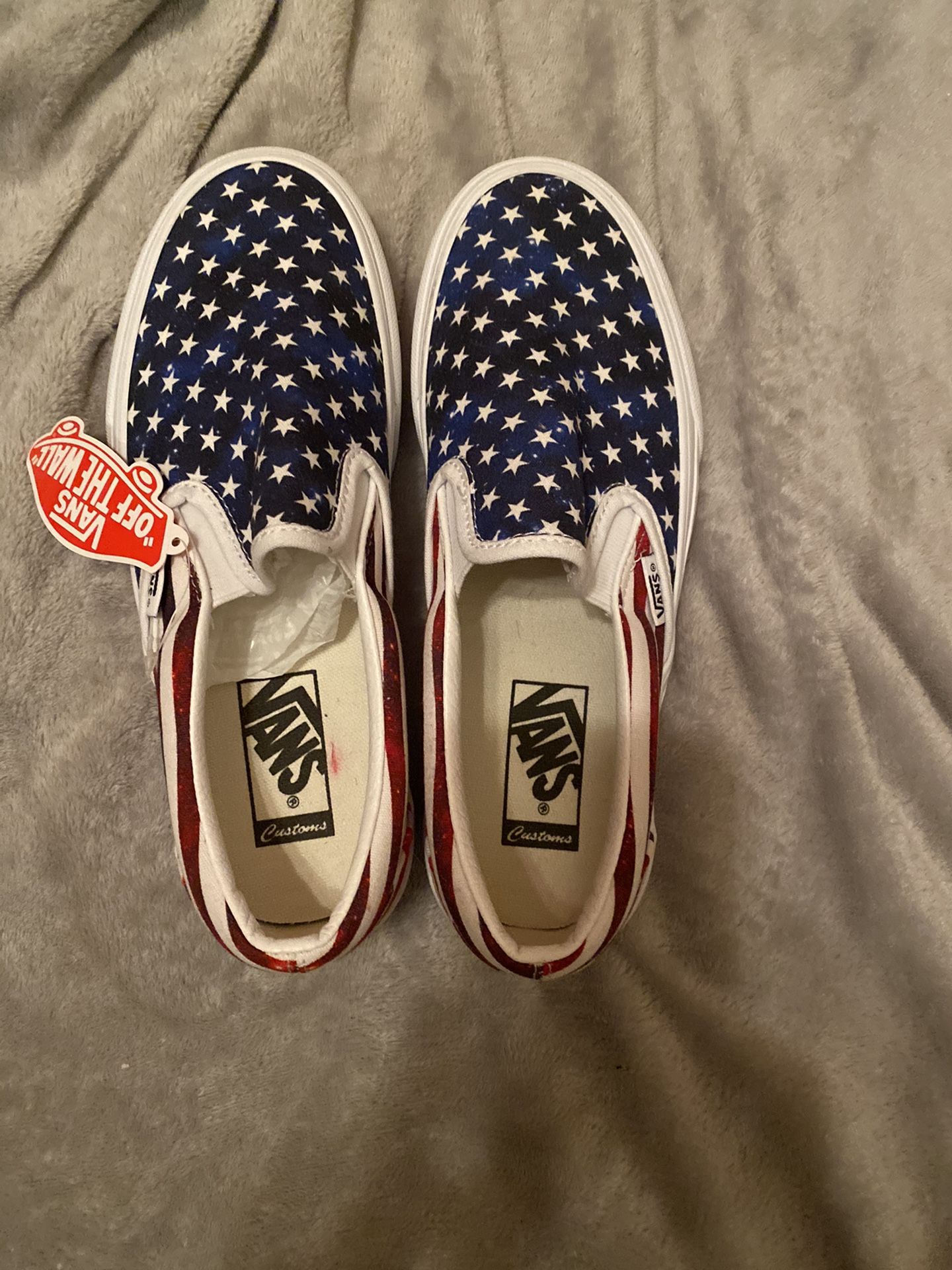 Vans Customs sizes Womans 8 and 10