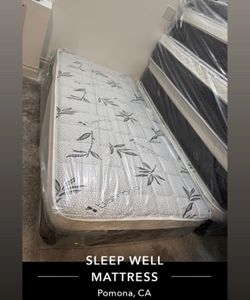 Twin size pillow top mattress