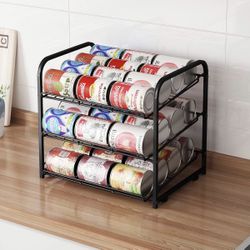  3 Tier Stackable Can Storage 