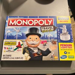 Monopoly Travel World Tour With Bonus Piece 