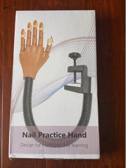 nail practice hand
