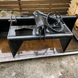 Hydraulic Grapple Front Loader For Skidsteer 