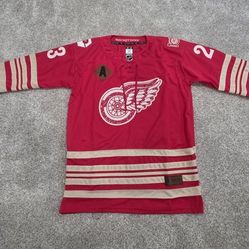 Lucas Raymond #23 RED WINGS 100 year Jersey