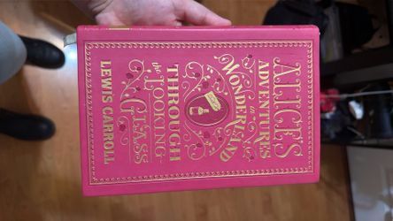 Alice in wonderland and through the looking glass book