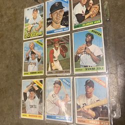 Vintage Baseball Mid 60s Card Lot