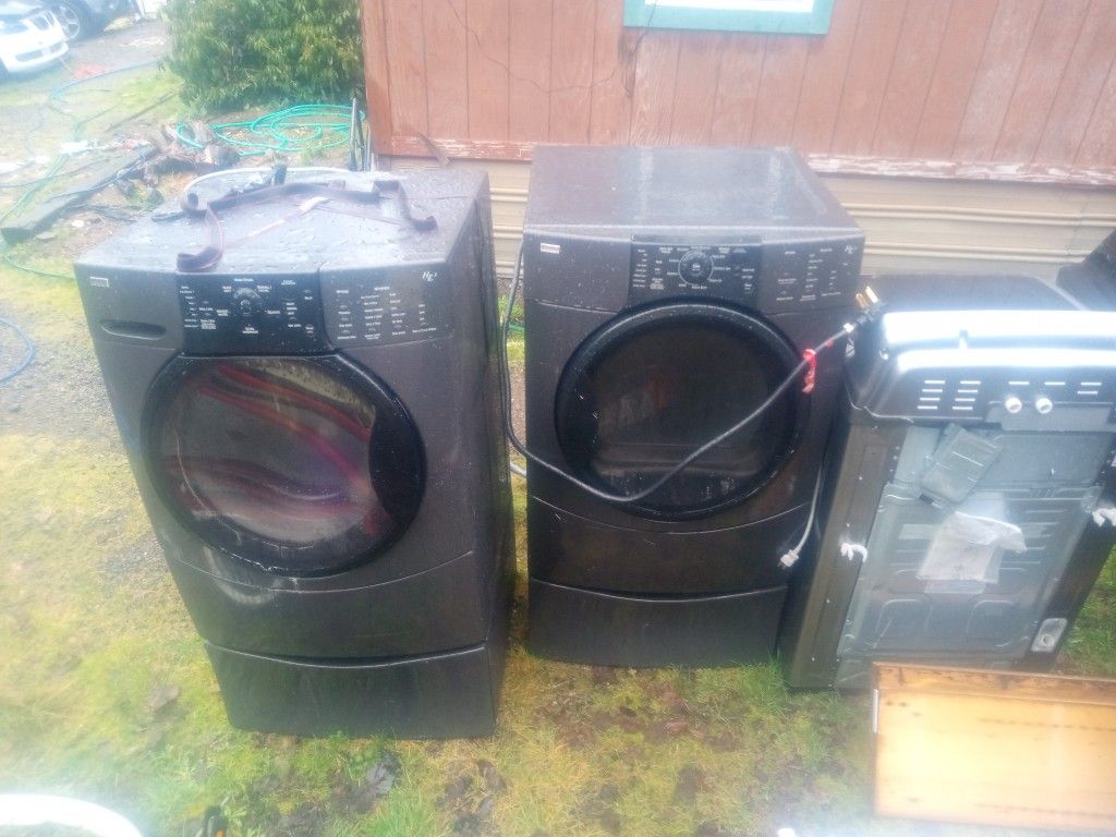 Front Loading Washer& Dryer Swt