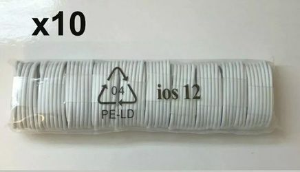 IPhone charger on sale 10 pack $10 dollars