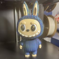 ✨ Labubu-Inspired Color-Shifting Bunny Figurine – 8 Inches Tall ✨