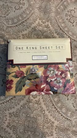 NEW king sheet set