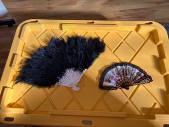 2 Decorative Hand Fans – $15 for Both obo