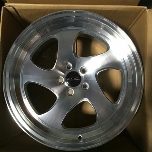 17x9.5 ARC AR05 5x114.3 20 Silver Machined Wheels Rims 17 inch for Sale