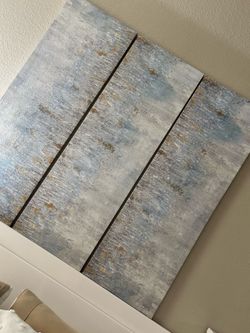 3 seat of wall frame decoration piece very beautiful glittery