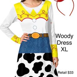 Woody Toy Story Women’s Dress Costume XL Halloween