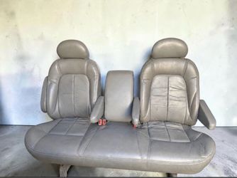 Chevy Astro Van leather seats
