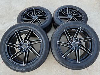 Rims 18 VERSUS gloss black 5x114.3 rines wheels 5 lugs