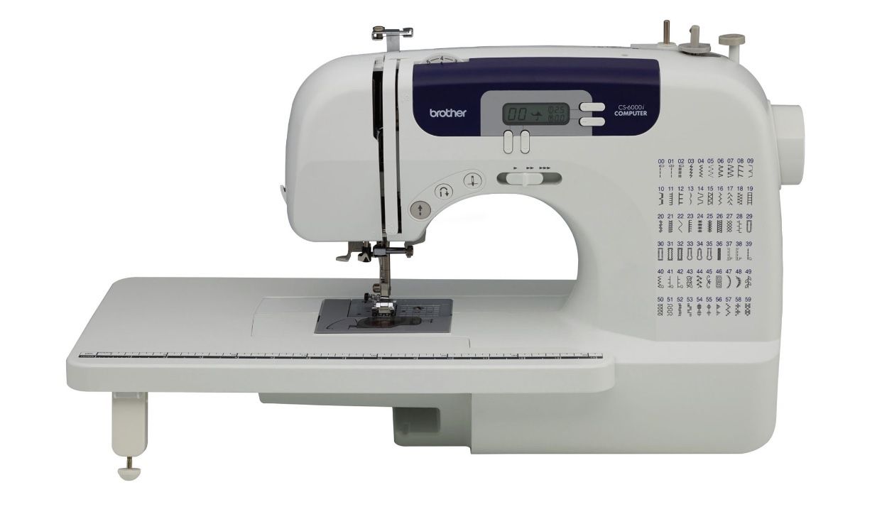 Brother CS6000i 60-Stitch Computerized Sewing Machine with Wide Table