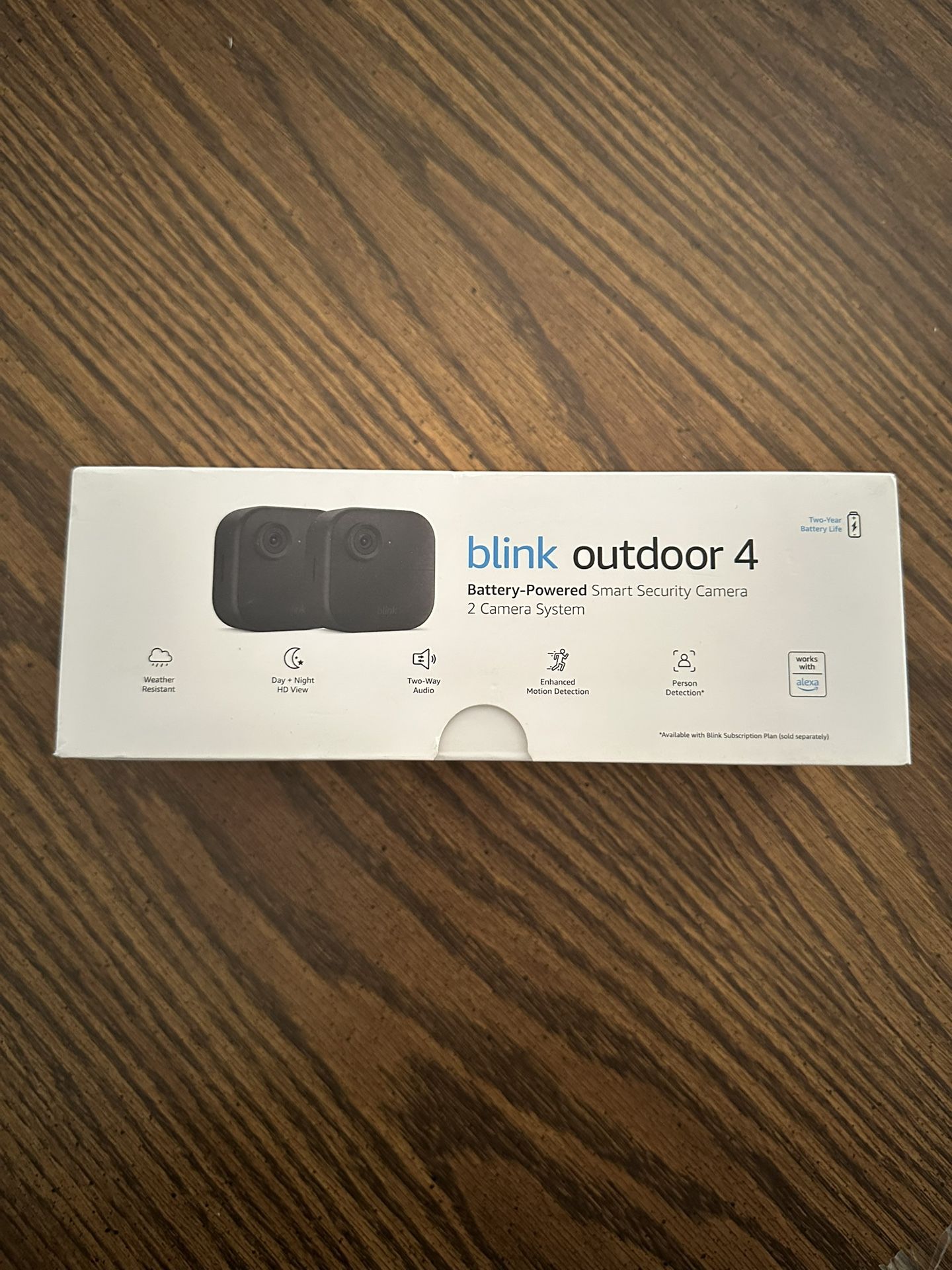 Blink Outdoor 4 Security Camera- Set Of 2 Unopened