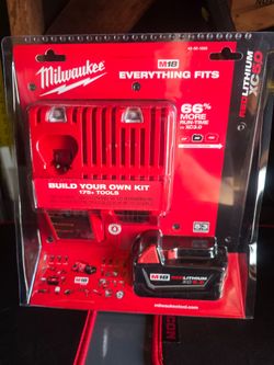 Milwaukee 5.0 battery and Charger