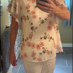 Women’s Size Large Summer Dressy Shirt