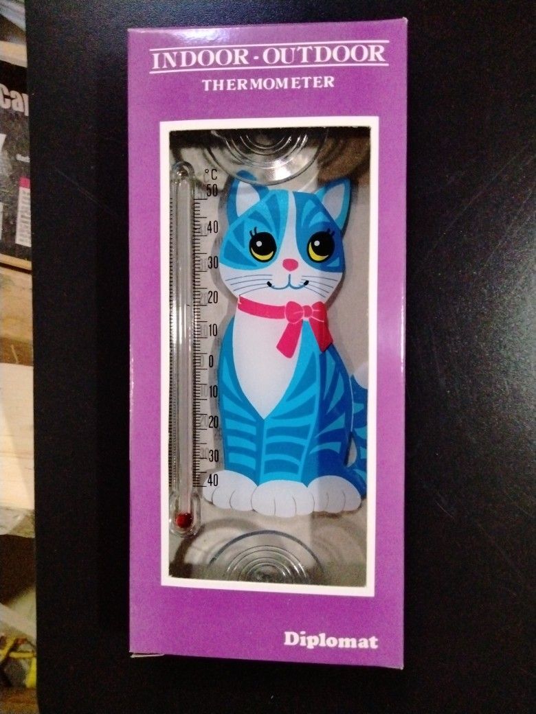 New In Box Cat Thermometer