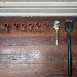 Pipe clamps & Scrapers ($5 All)