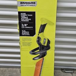 New 18V Ryobi 24" Hedge trimmer (tool only)