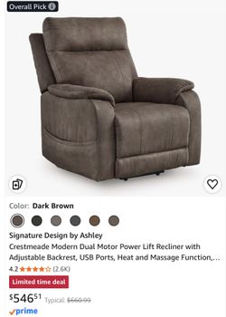 Ashley Furniture Lift Recliner
