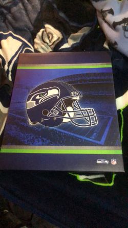 Seattle Seahawks 15x19 canvas picture
