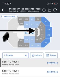 Disney On Ice Presents Frozen & Encanto (2 Front Row Tickets) Thumbnail